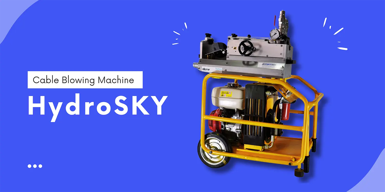 Fiber Optic Cable Jetting Machine HydroSKY Fiber Optic Cable Jetting Machine HydroSKY