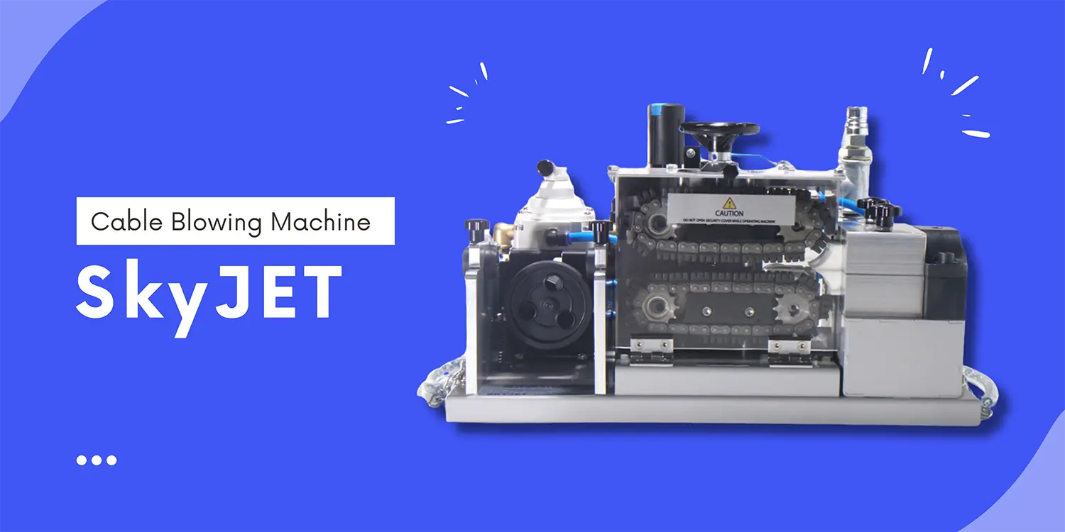 Fiber Optic Cable Jetting Machine SKYJET